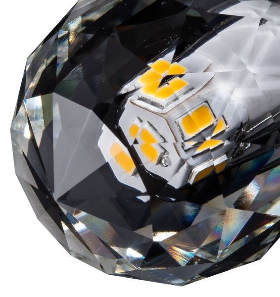 Dekorační LED žárovka E14 neutrální 4000k 3w 330 lm crystal