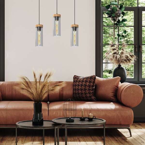 Dekorační LED žárovka E27 teplá 2700k 4w 400 lm jantarová