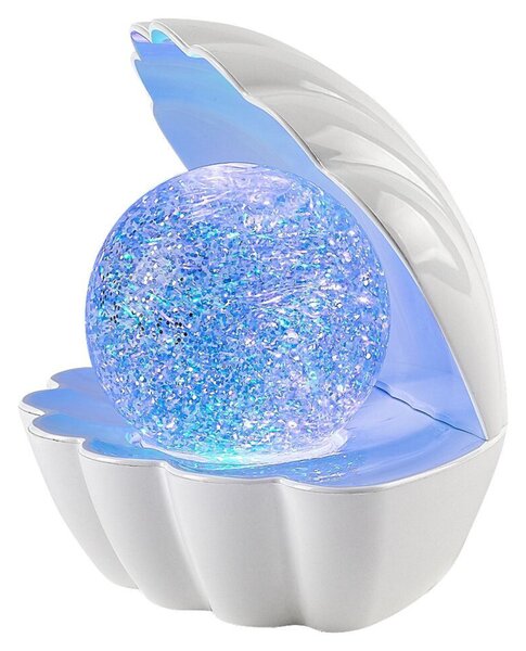 Dekorační stolní lampa SPARKLY bílá
