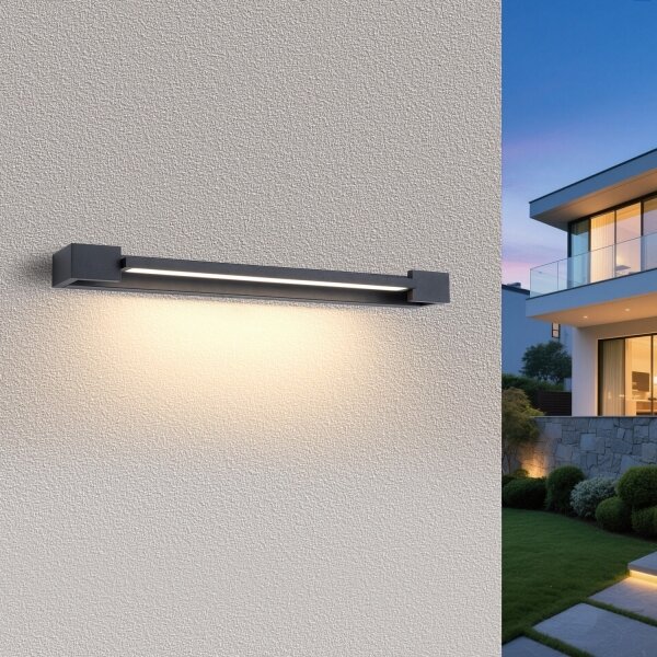 Brilagi - LED Koupel. osvětlení zrcadla AQUA LINE LED/18W/230V 60 cm IP44 antr