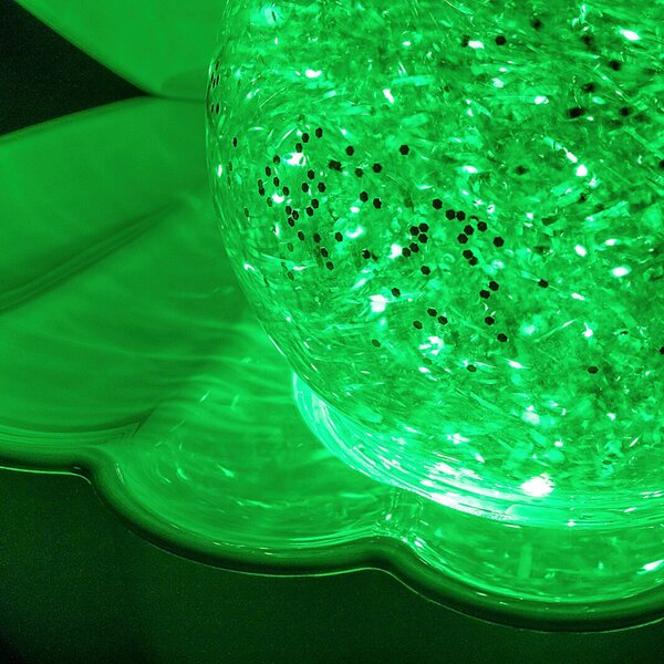 Dekorační stolní lampa SPARKLY bílá
