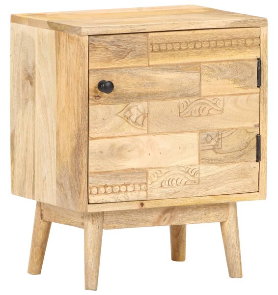 Noční stolek Heron - masivní mangovníkové dřevo | 40x30x50 cm