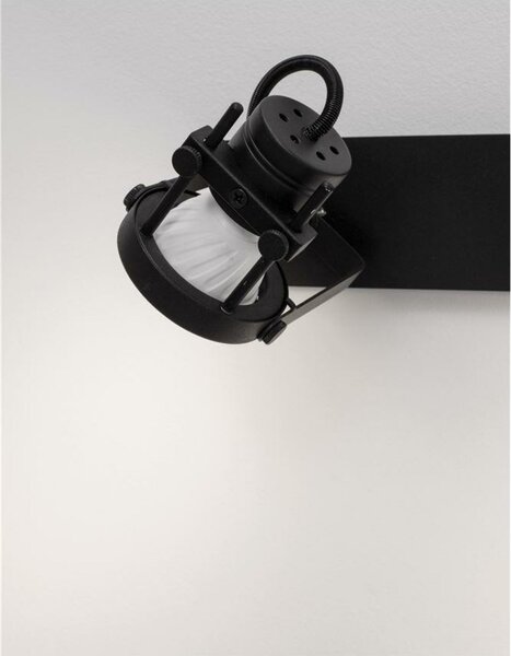 NOVA LUCE bodové svítidlo SALVA černý kov GU10 4x10W 230V IP20 bez žárovky 9155103