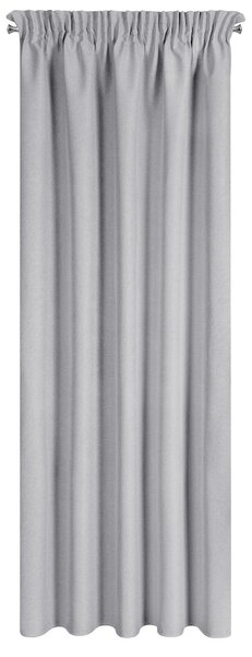 ZATEMŇOVACÍ ZÁVĚS (100%) NA PÁSCE SUZAN 135X270 CM ŠEDÁ