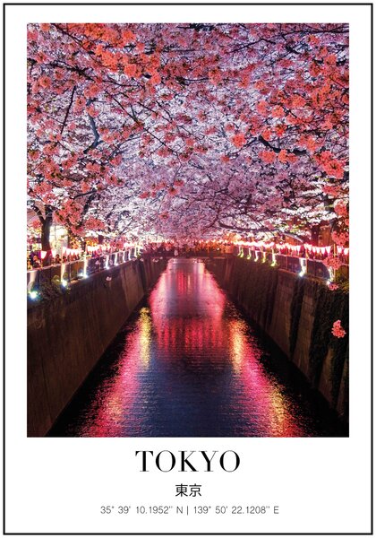 Plakát Tokyo - 30 x 40 cm