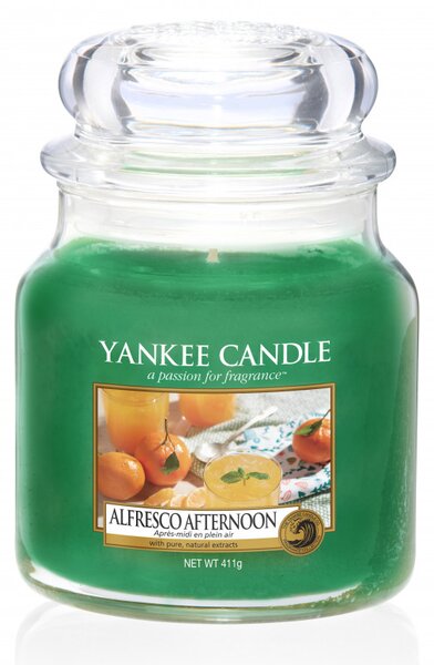 Aromatická svíčka, Yankee Candle Alfresco Afternoon, hoření až 75 hod
