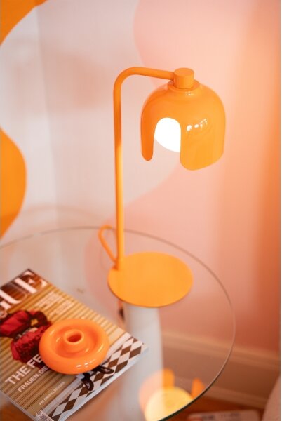 Osram - Stolní lampa DECOR COROLLE 1xG9/20W/230V oranžová