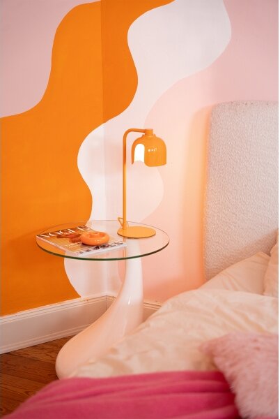 Osram - Stolní lampa DECOR COROLLE 1xG9/20W/230V oranžová