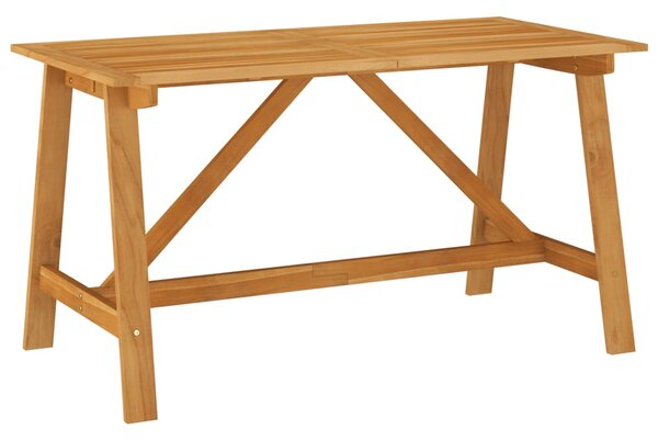 5dílný zahradní jídelní set šedý