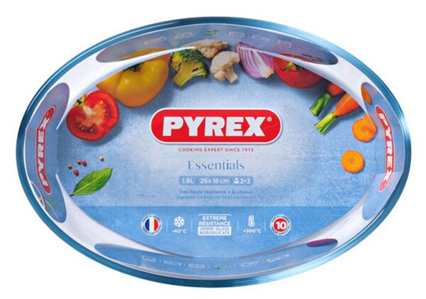 Pyrex Skleněný pekáč 26x18cm/1,6l., borosilikát