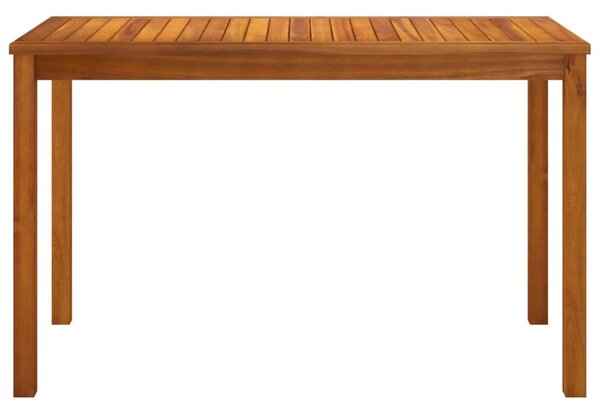 Zahradní stůl 110 x 55 x 67 cm masivní akáciové dřevo
