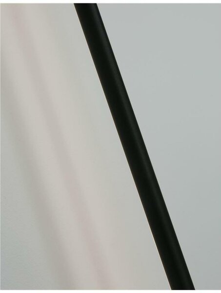 NOVA LUCE nástěnné svítidlo GROPIUS černý hliník LED 20W 230V 3000K IP20 9081120