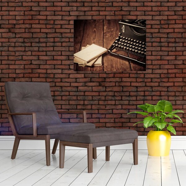 Obraz psacího stroje (70x50 cm)