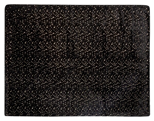 Deka ALAZEYA 130 x 180 cm Černá