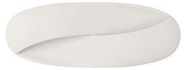 NOVA LUCE nástěnné svítidlo INFINITY saténový bílý kov LED 6W 230V 3000K IP20 9695229