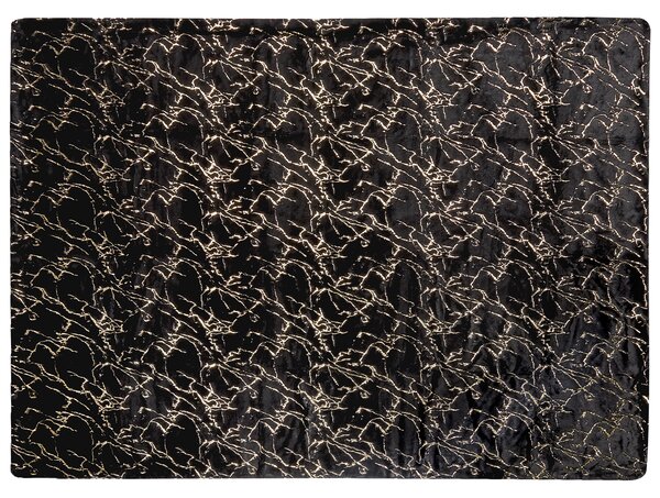 Deka GODAVARI 150 x 200 cm Černá