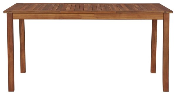 Zahradní stůl 150 x 90 x 74 cm masivní akáciové dřevo