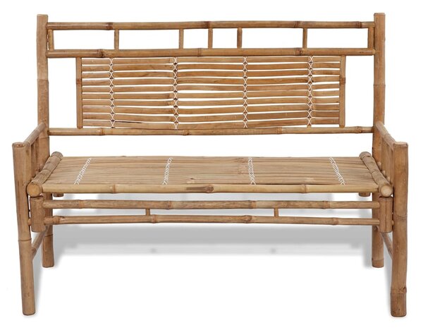 Zahradní lavice 120 cm bambus