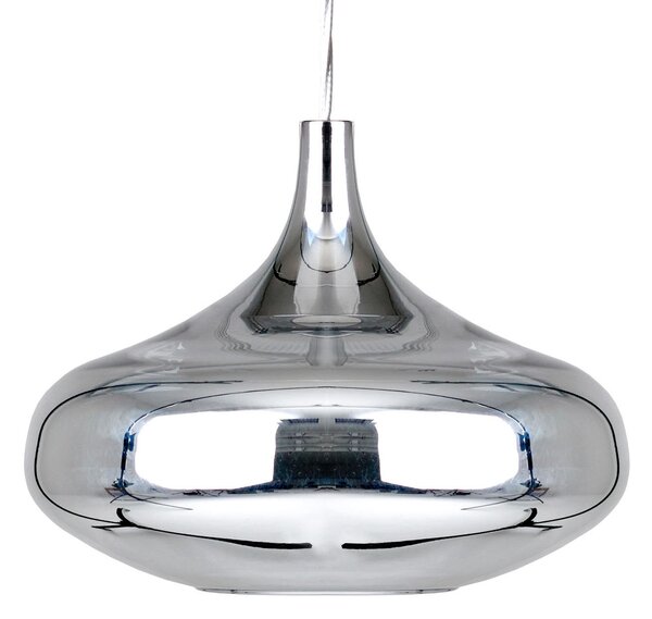 Lodes 15414 4027 Nostalgia large chrome, závěs z pochromovaného skla, 7W LED 2700K, prům. 28cm