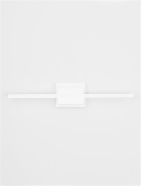 NOVA LUCE nástěnné svítidlo nad obrazy AZURE bílý hliník a akryl LED 12.5W 230V 3000K IP20 9267021