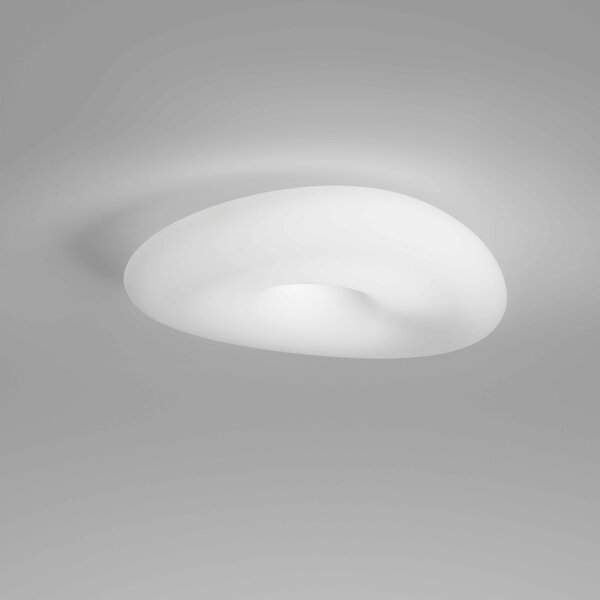 Stilnovo 8006 Mr.Magoo, stropní svítidlo z polyethylenu, 23W LED 3000K stmívatelné DALI, prům. 52cm