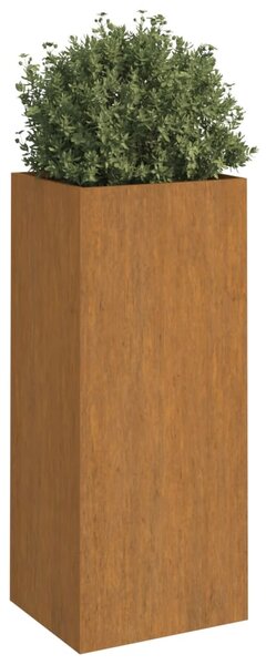 Truhlík 32x29x75 cm cortenová ocel