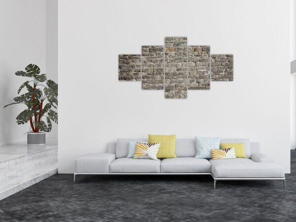 Obraz cihlové zdi (125x70 cm)