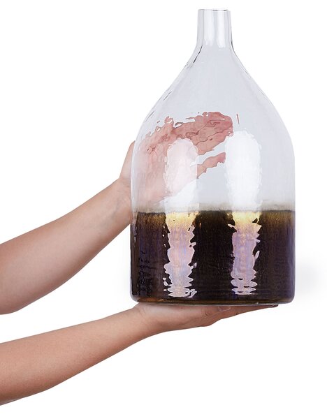 Váza na květiny KULCHA Sklo 36 cm Pestrá