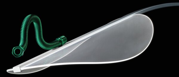 Stilnovo 8165 Diphy_FL, oblouková stojací lampa se stmívačem, 30W LED 3000K, výška 196cm