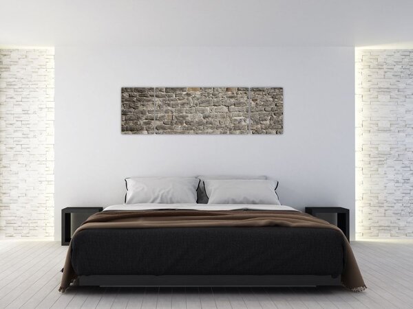 Obraz cihlové zdi (170x50 cm)