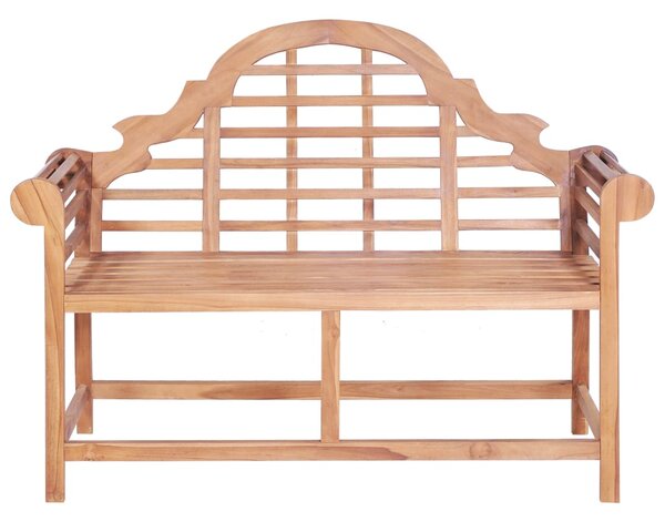 Zahradní lavice 127 x 58,5 x 92,5 cm masivní teakové dřevo
