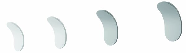 Axolight Lik, nástěnné svítidlo pro nepřímé osvětlení, 16W LED 3000K stmívatelné, bílá, výška 17,8cm
