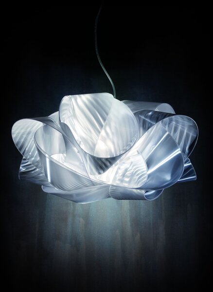 Slamp Fabula suspension prisma, designové závěsné svítidlo, 3x8W LED E27, prům. 48cm