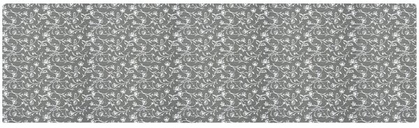 Běhoun Zara šedá, 40 x 140 cm 