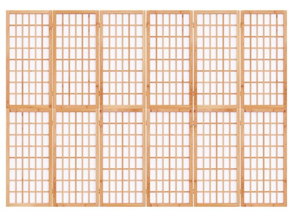 Skládací 6dílný paraván v japonském stylu 240 x 170 cm