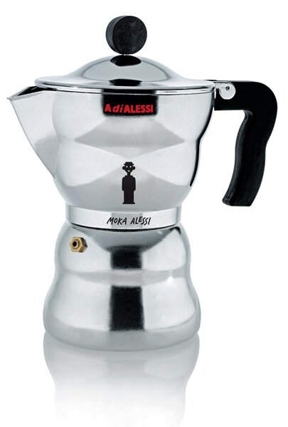 Espresso kávovar Moka Alessi, prům. 10.4 cm - Alessi Rozměry: Průměr - 7. cm