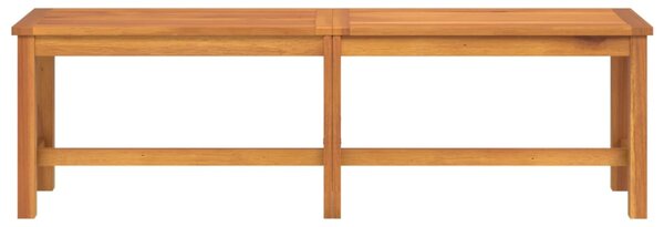 Zahradní lavice 150 x 35 x 45 cm masivní akáciové dřevo