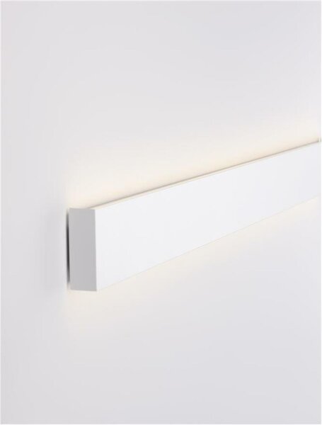 NOVA LUCE nástěnné svítidlo SELINE bílý hliník LED Philips 36W 230V 3000K IP44 9060914