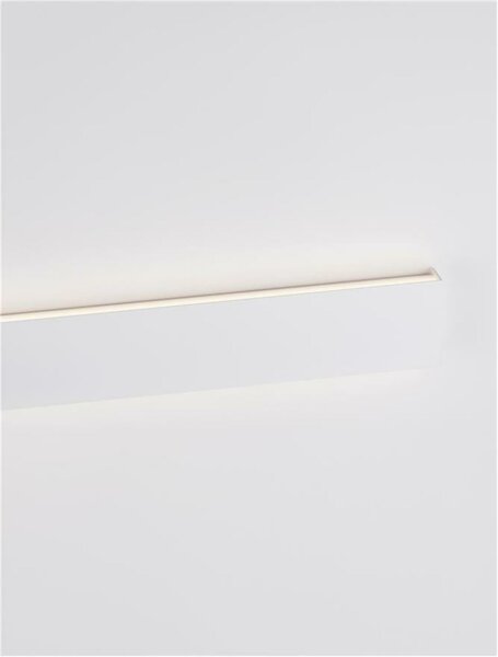 NOVA LUCE nástěnné svítidlo SELINE bílý hliník LED Philips 36W 230V 3000K IP44 9060914