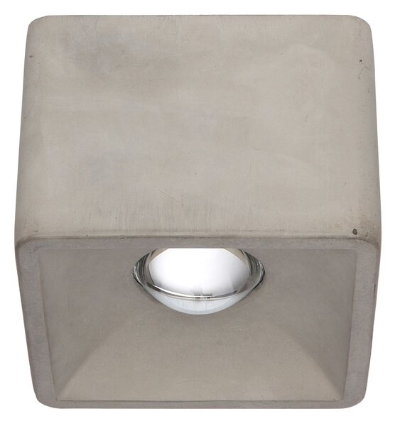 ILed 64564W70 Cem_C, stropní betonové svítidlo do exteriéru, 7W LED 3000K, 12x12cm, IP65
