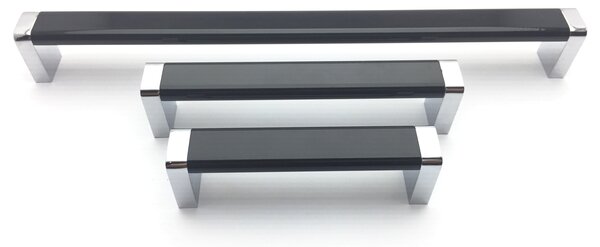 Gamet SEBI černá/chrom 96 mm