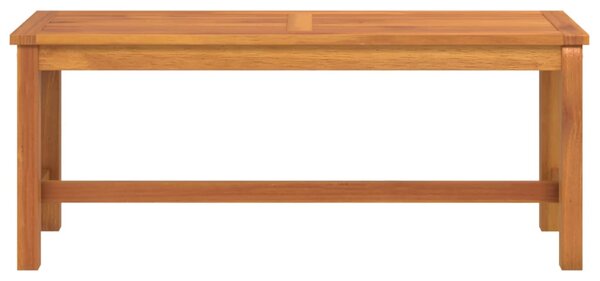 Zahradní lavice 110 x 35 x 45 cm masivní akáciové dřevo