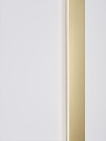 NOVA LUCE nástěnné svítidlo SELINE zlatý hliník LED Philips 44W 230V 3000K IP44 9081200