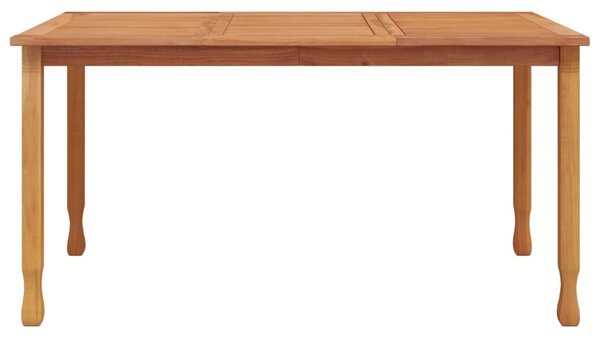 Zahradní jídelní stůl 150 x 90 x 75 cm masivní teak