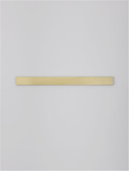 NOVA LUCE nástěnné svítidlo SELINE zlatý hliník LED Philips 36W 230V 3000K IP44 9060912