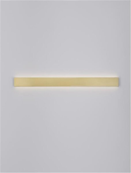 NOVA LUCE nástěnné svítidlo SELINE zlatý hliník LED Philips 36W 230V 3000K IP44 9060912