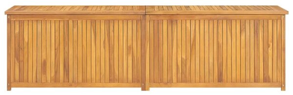 Zahradní box 200 x 50 x 55 cm masivní teakové dřevo