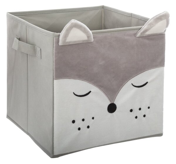 Úložný box Wolf, 29x29x29 cm, šedá