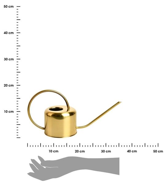 Konev na zalévání Simple, 1 l, zlatá
