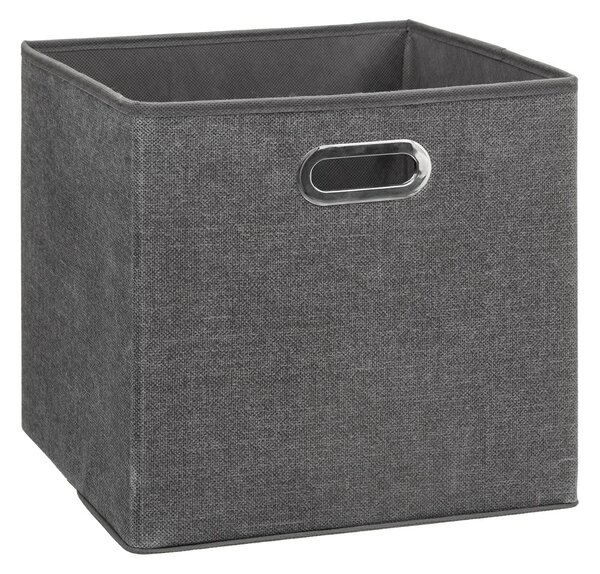 Úložný box Simple, 31x31x31 cm, šedá
